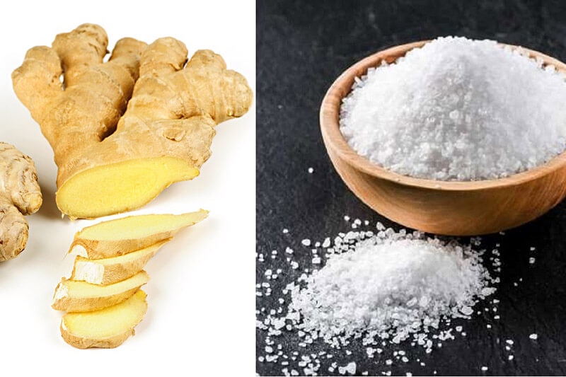 Cách làm muối gừng quấn bụng sau sinh không phải ai cũng biết