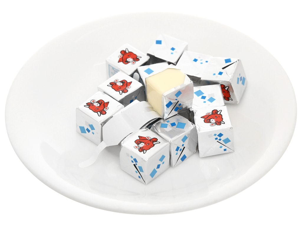 Phomai con bò cười dạng vuông