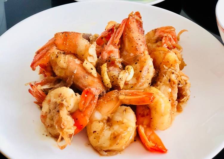 Món tôm rim phomai béo ngậy đậm đà