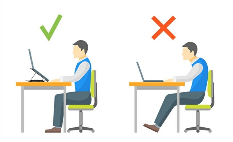 Thế nào là tư thế ngồi làm việc đúng chuẩn?, ảnh 4
