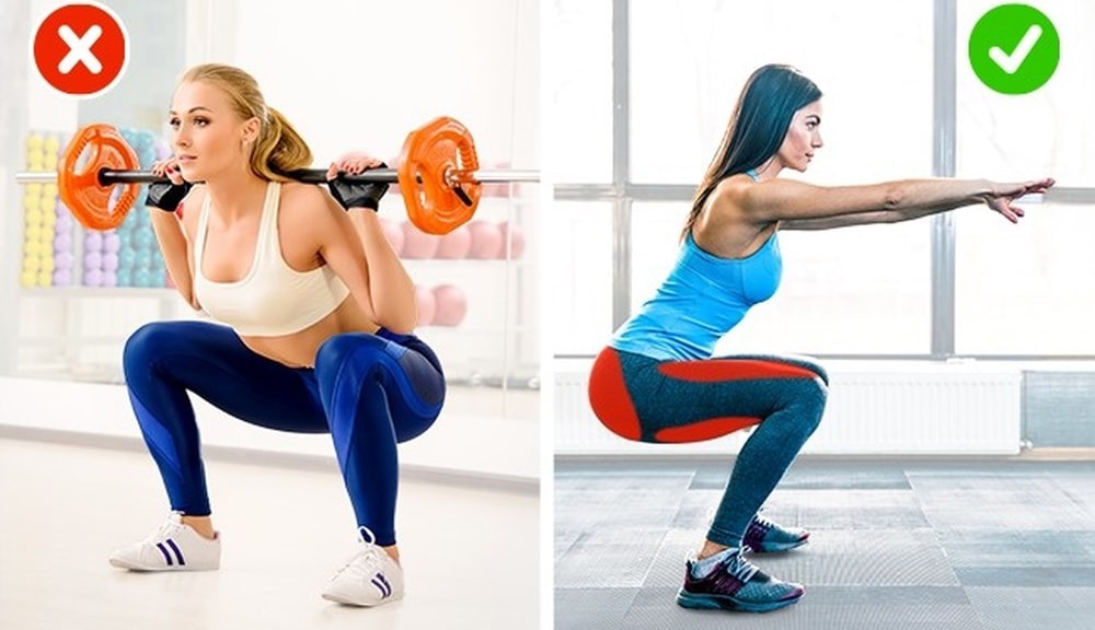 Cần tập luyện squat đúng phương pháp mới đem lại hiệu quả giảm cân như ý