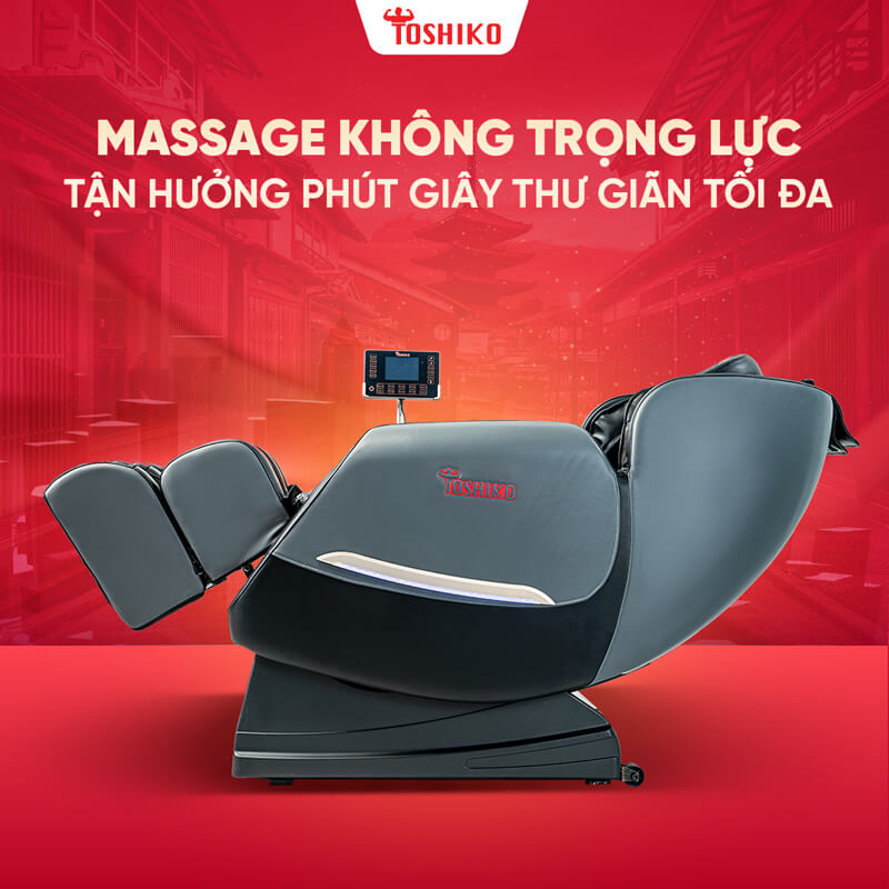 Ghế massage không trọng lực được phát triển dựa theo công nghệ Zero Gravity NASA