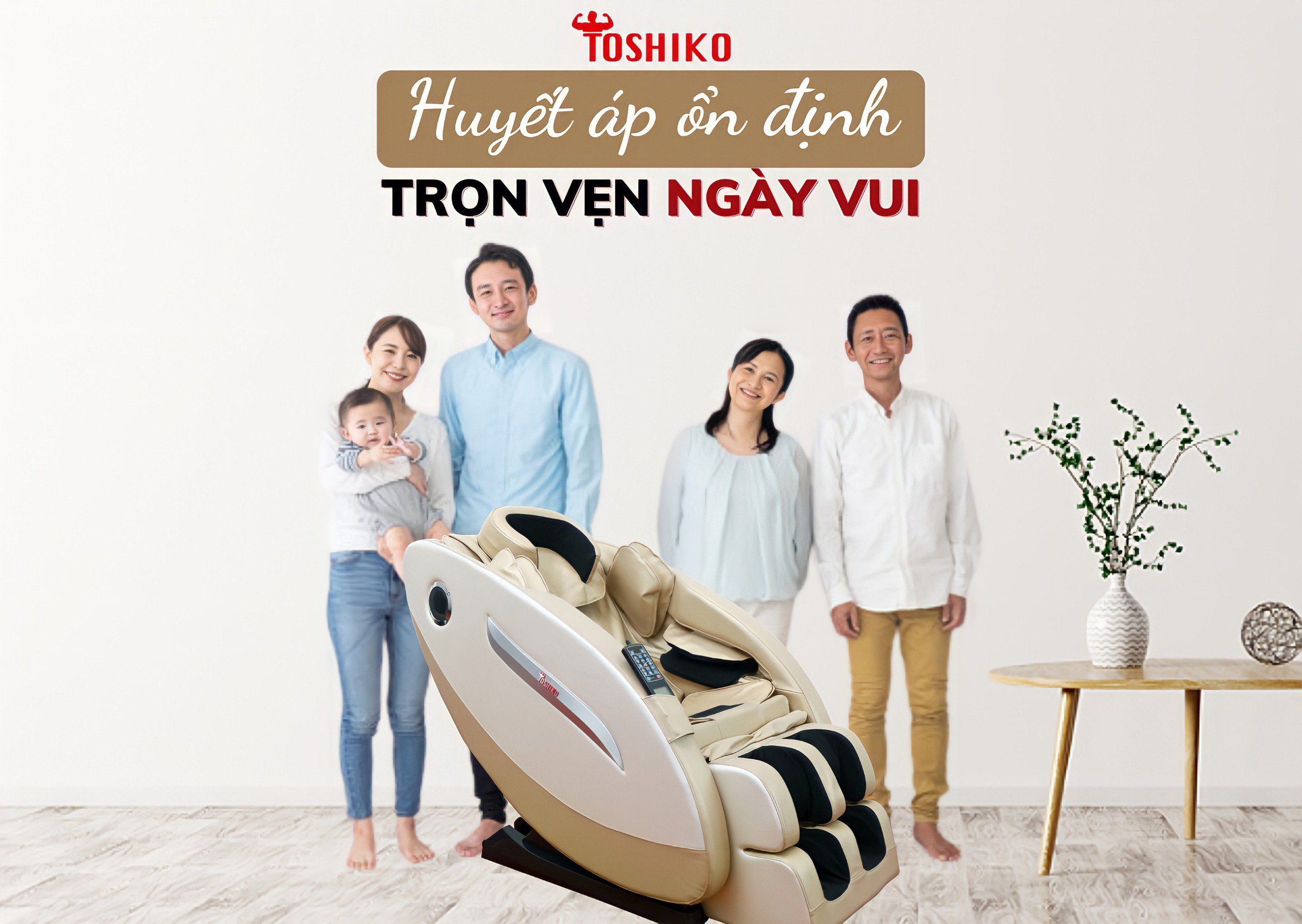 Cải thiện huyết áp cao nhờ dùng ghế mát xa toàn thân