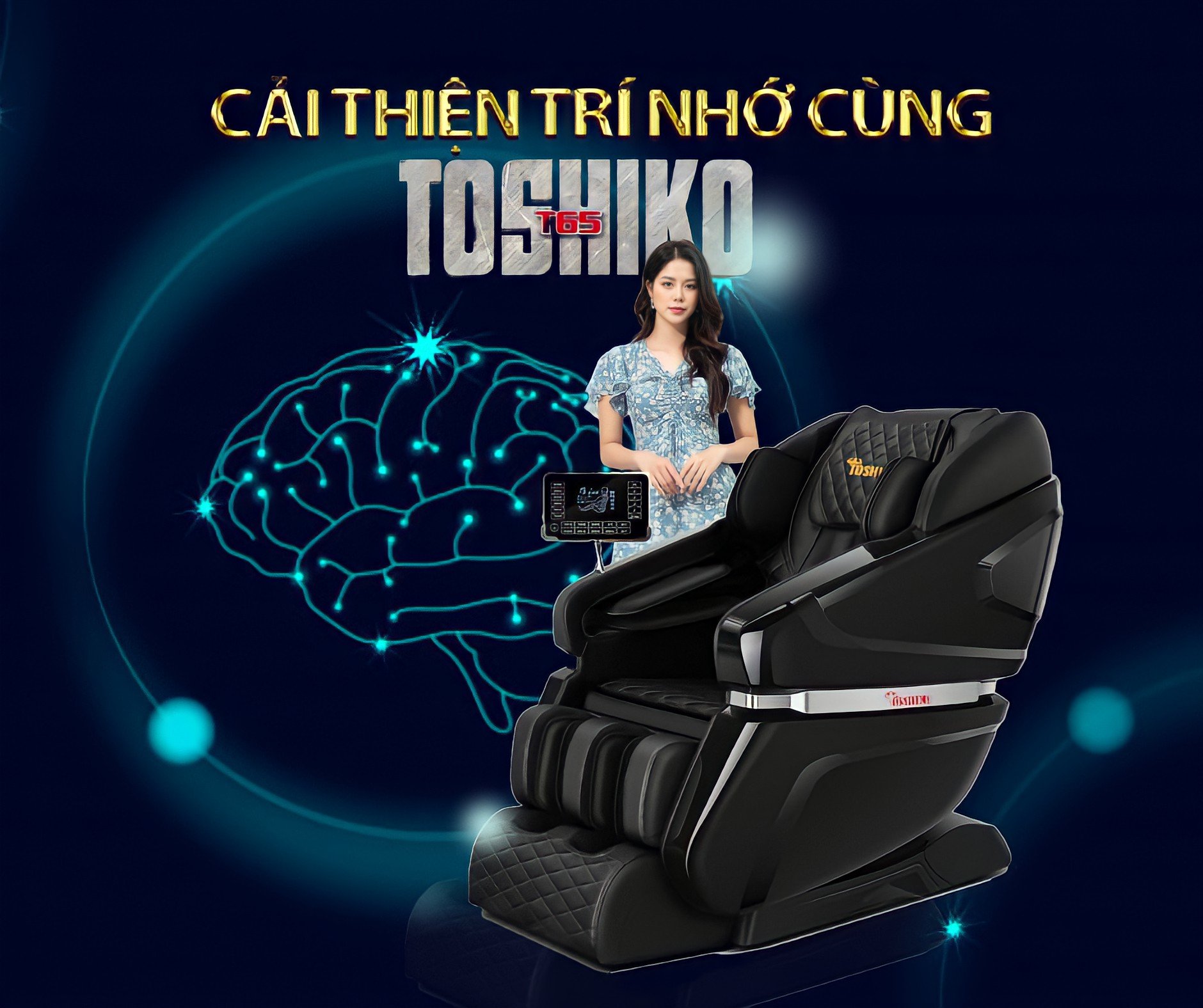 Cải thiện trí nhớ nhờ sử dụng ghế mát xa toàn thân đúng cách