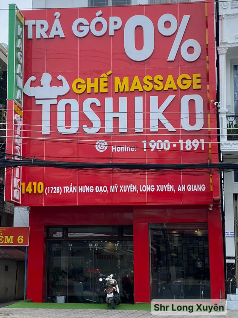 Ghế massage An Giang Toshiko chính hãng, giá tốt