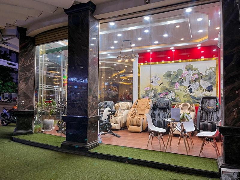 Showroom ghế massage KLC