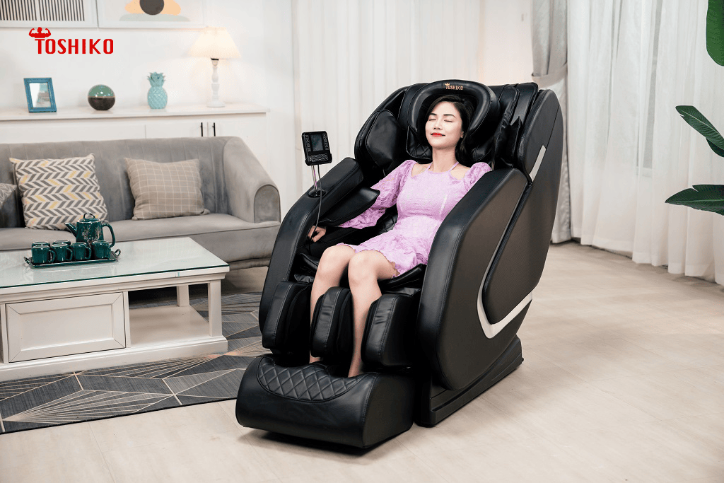 Ghế mát xa toàn thân Toshiko được tích hợp nhiều công nghệ hiện đại