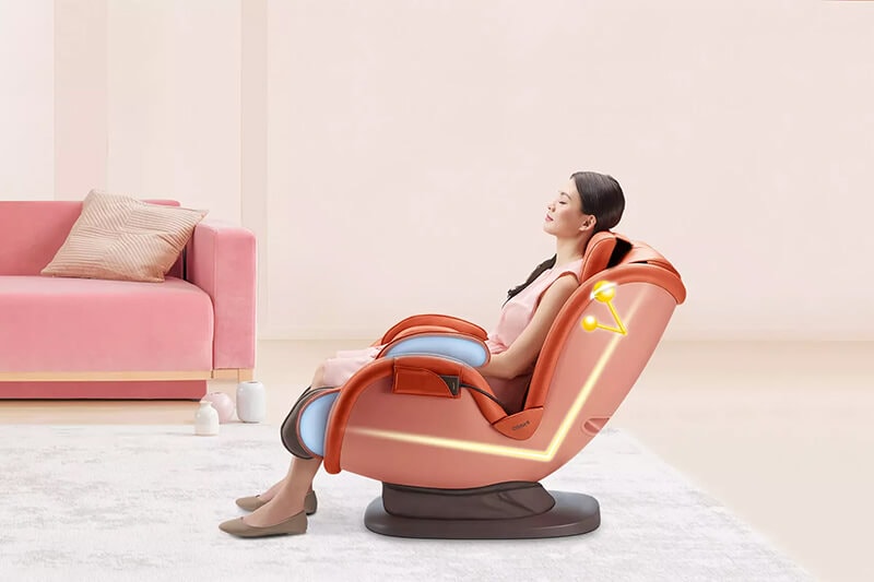 Ghế massage mini có thiết kế nhỏ gọn