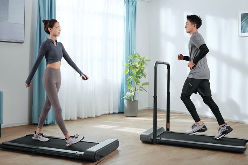Máy tập chạy bộ mini được chia thành 2 loại chính là máy chạy mini điện và máy chạy mini chạy bằng cơ
