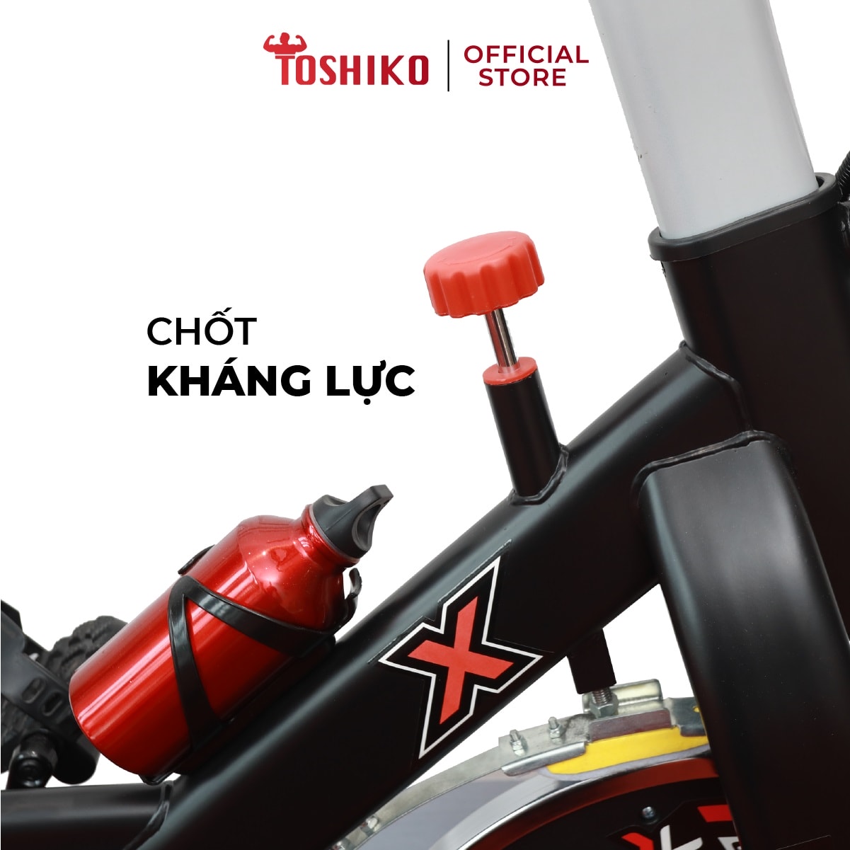 Hệ thống kháng lực được tạo ra nhằm mô phỏng cảm giác như đạp xe ngoài trời