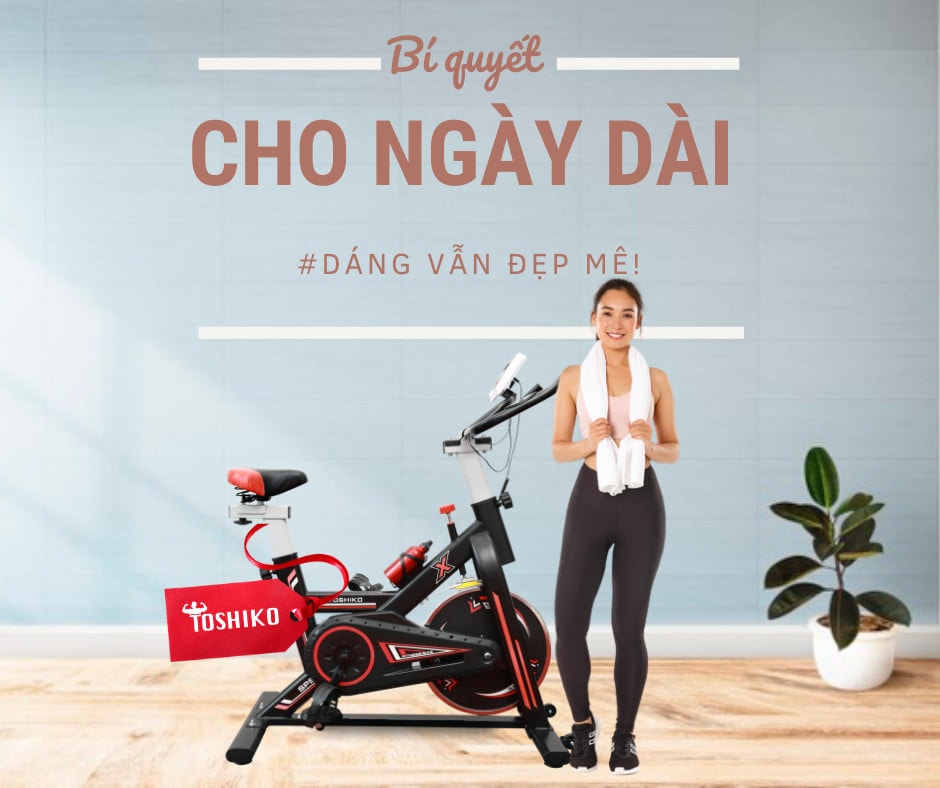 Bổ sung nước cho cơ thể hợp lý khi tập luyện cùng máy thể dục xe đạp