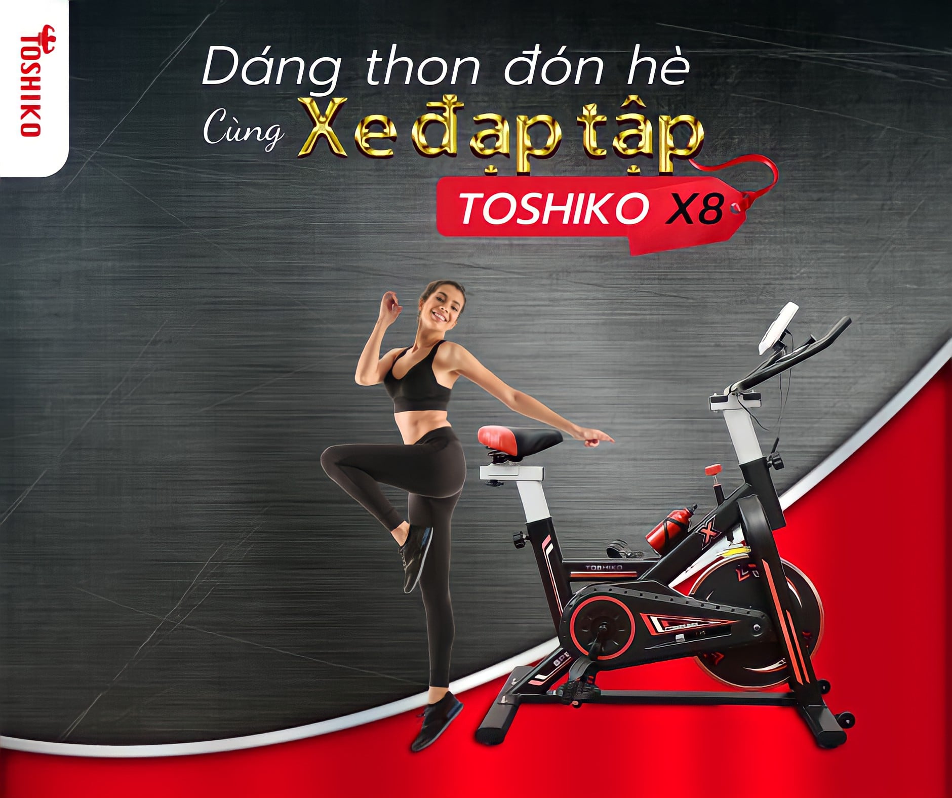 Đạp xe kết hợp các bài tập thể dục khác
