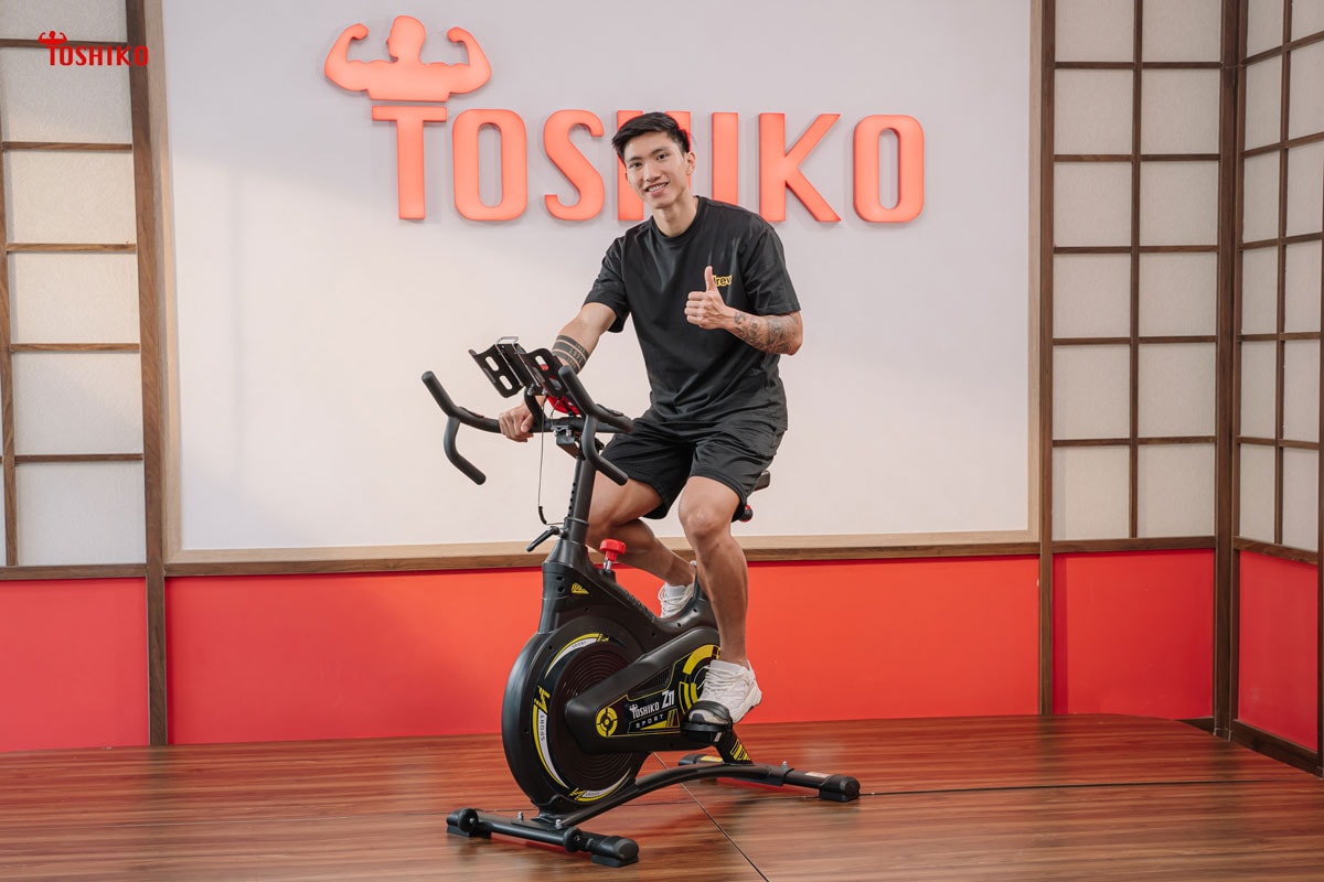 Xe đạp tập thể dục tại chỗ giúp người tập luôn chủ động khi tập luyện