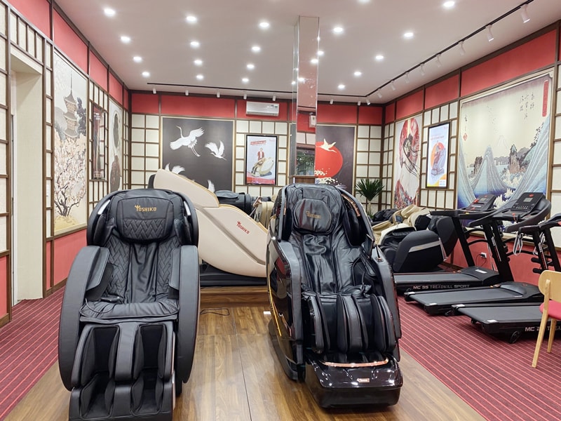Mua ghế massag tiêu chuẩn Nhật Toshiko giá rẻ thay vì ghế massage thương hiệu Nhật Bản
