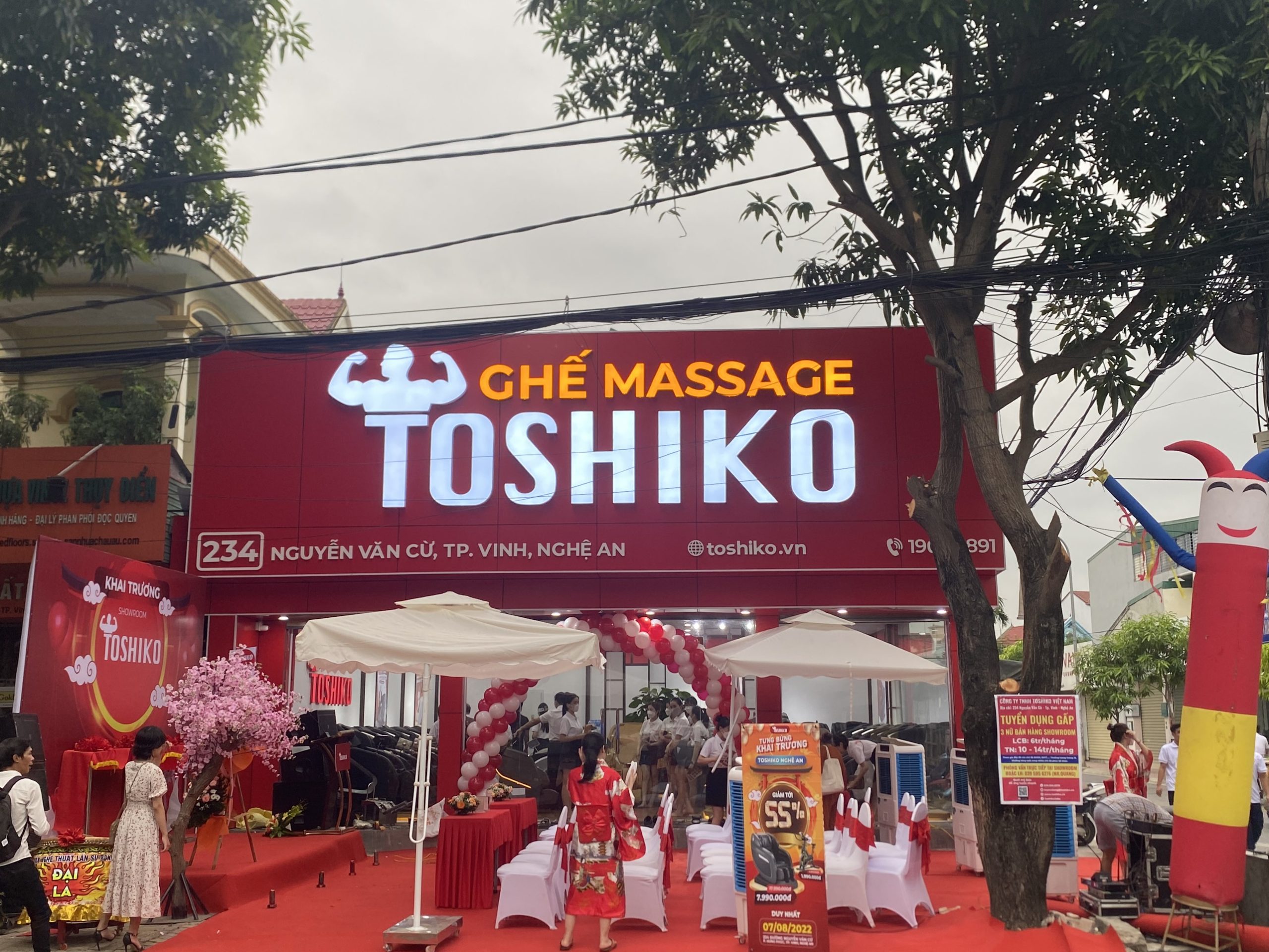 Cửa hàng Toshiko bán xe đạp tập thể dục ở Vinh