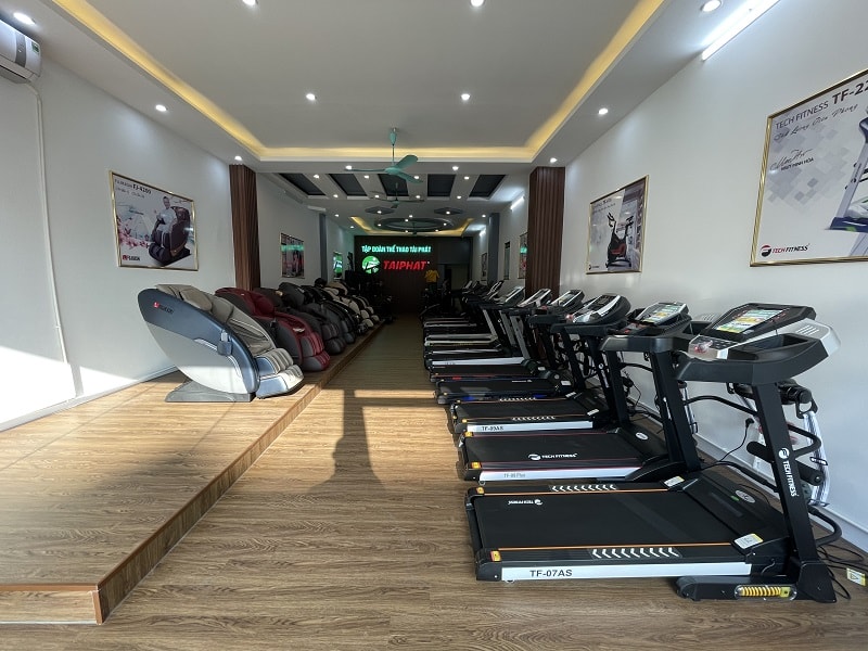 Showroom bán máy chạy bộ Tài Phát Sport