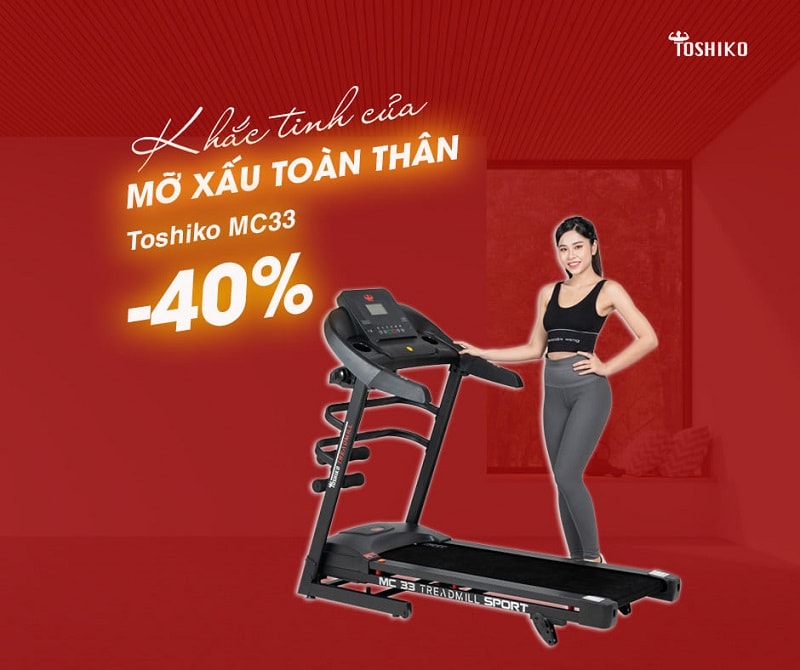 Máy chạy bộ Toshiko MC33