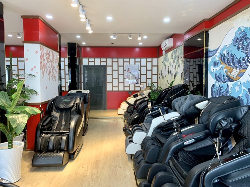 Ghế massage toàn thân quận 10 có nhiều mẫu ghế để khách hàng lựa chọn