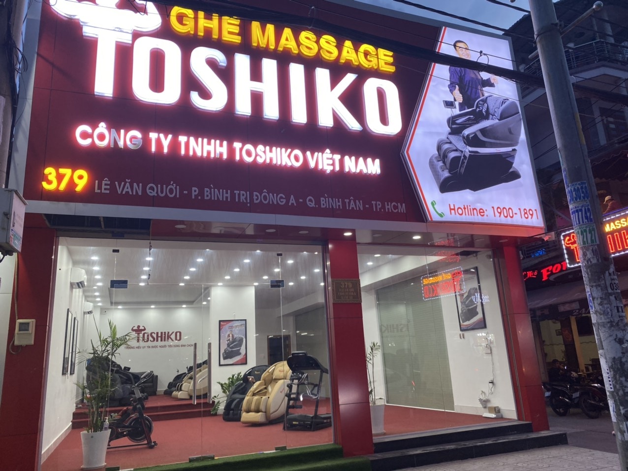 Lựa chọn mua máy chạy bộ quận Bình Tân Toshiko