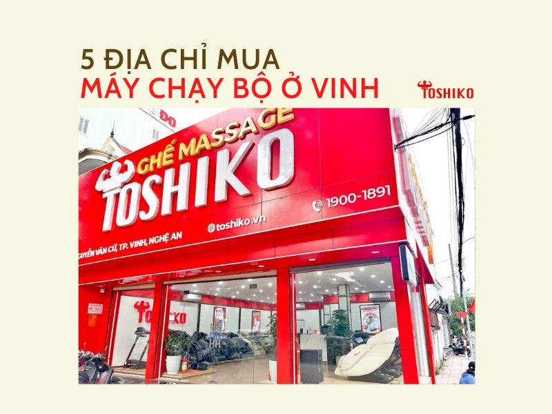 5 địa chỉ mua máy chạy bộ ở Vinh chính hãng, uy tín, giá tốt
