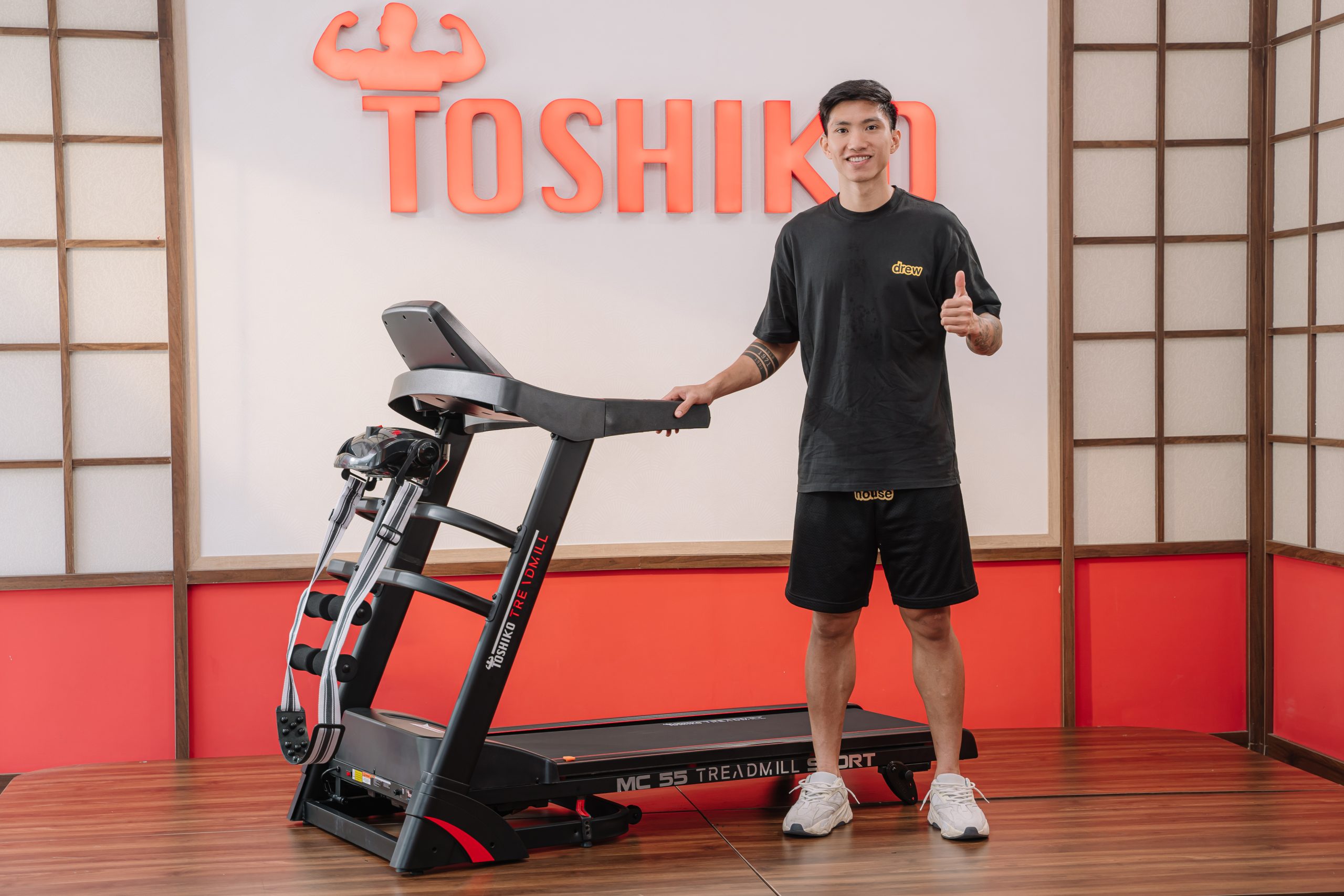Mua máy chạy bộ chính hãng có bảo hành tốt ở Toshiko