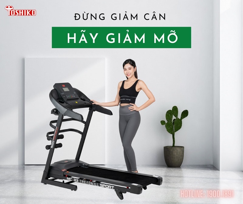 Máy chạy bộ Toshiko MC33