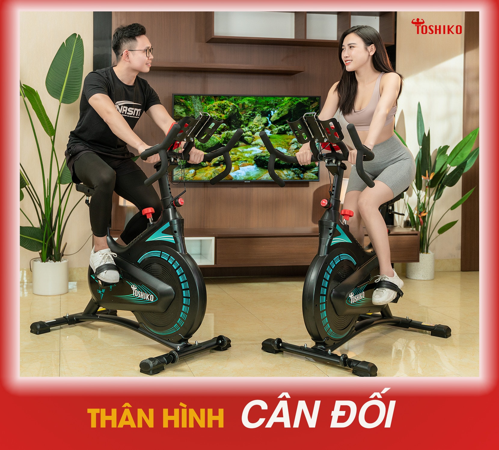 Tập luyện với xe đạp tập có tác dụng rất lớn đối với sức khỏe thể chất và tinh thần người tập