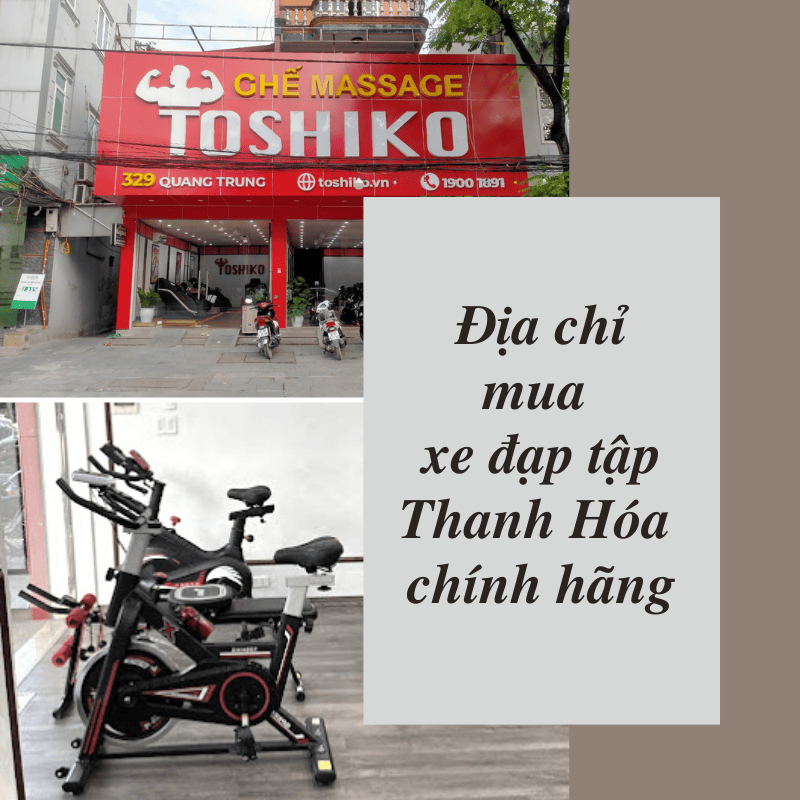 Địa chỉ mua xe đạp tập Thanh Hóa nhập khẩu chính hãng, giá rẻ