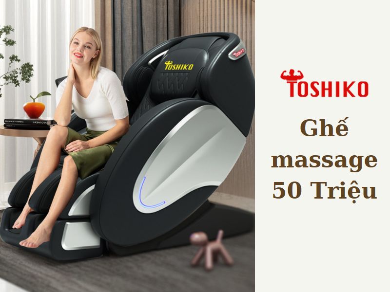 Top 6+ Mẫu ghế massage 50 triệu cao cấp, giá tốt| Trả góp 0%