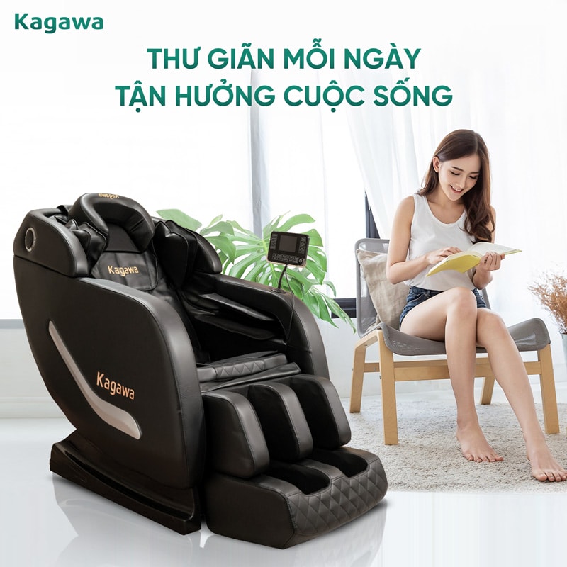 Ghế massage Kagawa tại Hải Phòng là thương hiệu uy tín, chính hãng