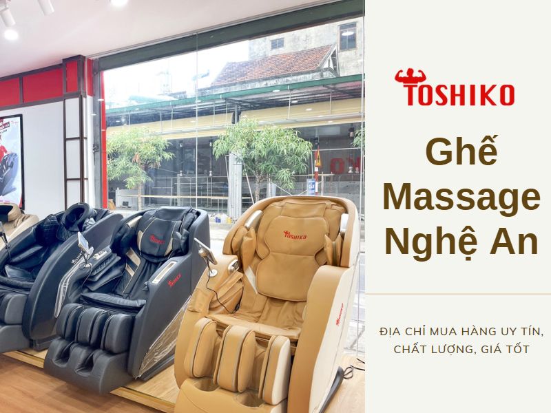 Địa chỉ mua ghế massage ở Vinh – Nghệ An uy tín, chất lượng