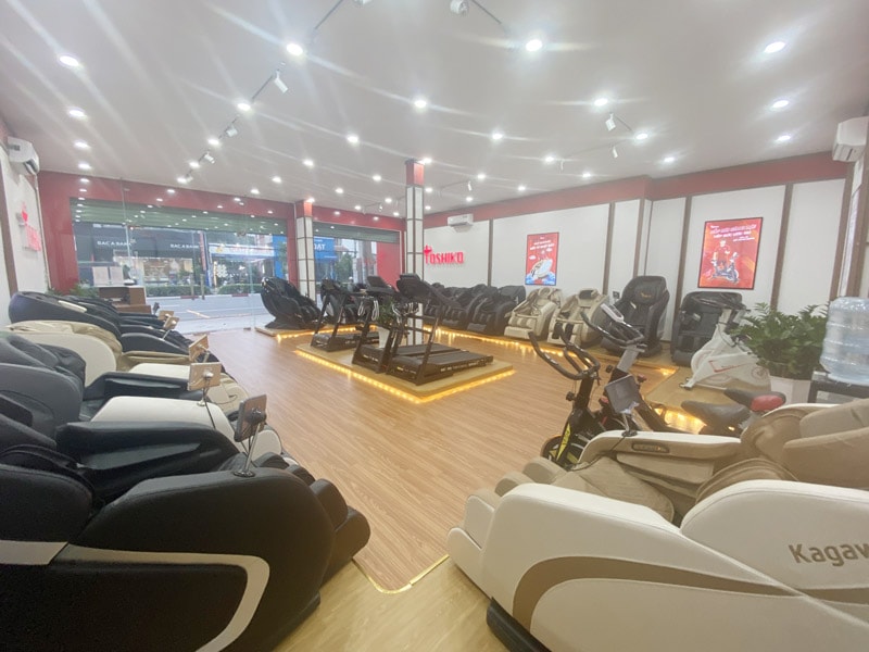 Ghế massage Thái Nguyên chính hãng Toshiko