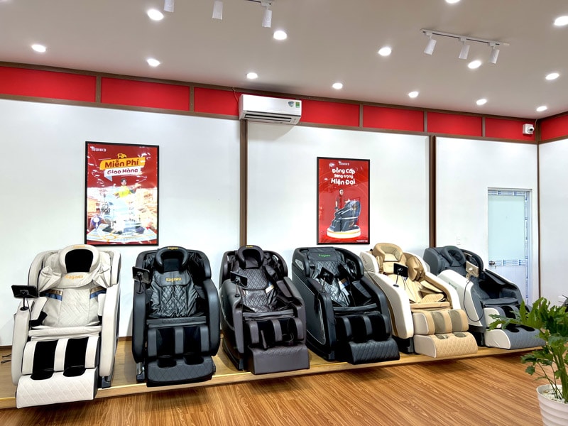 Ghế massage Fuji Luxury uy tín tại Bình Dương