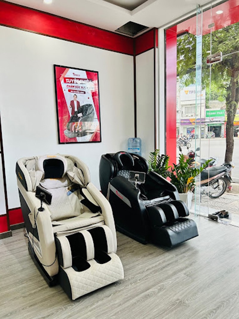 Ghế massage Toshiko Nha Trang – Địa chỉ mua ghế massage chất lượng