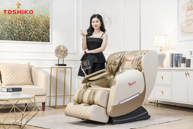 Sử dụng ghế massage thường xuyên sẽ hỗ trợ bạn giảm cân hiệu quả, nhanh chóng