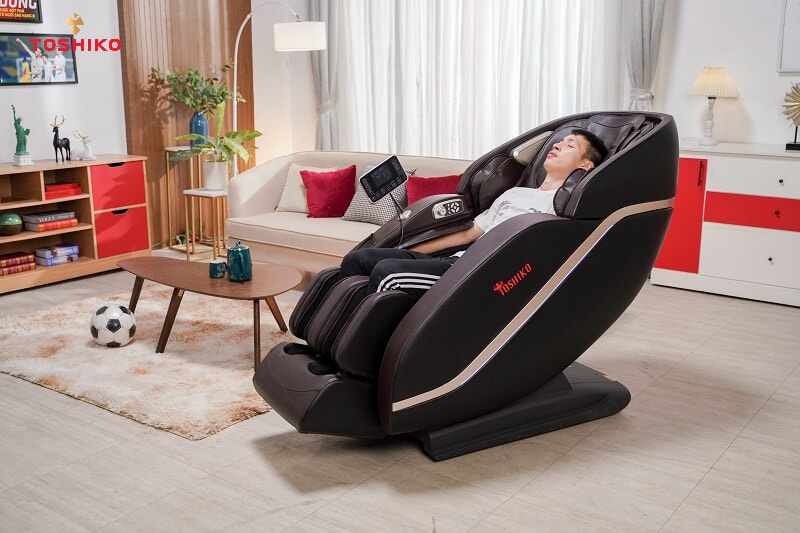 Ghế massage giúp bổ trợ quá trình lưu thông máu lên não