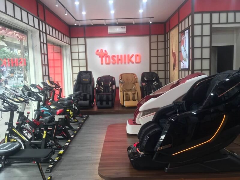 Toshiko cung cấp đa dạng các dòng sản phẩm ghế massage