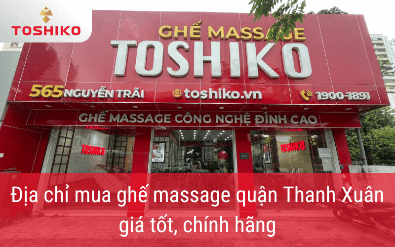 Địa chỉ mua ghế massage quận Thanh Xuân giá tốt, chính hãng