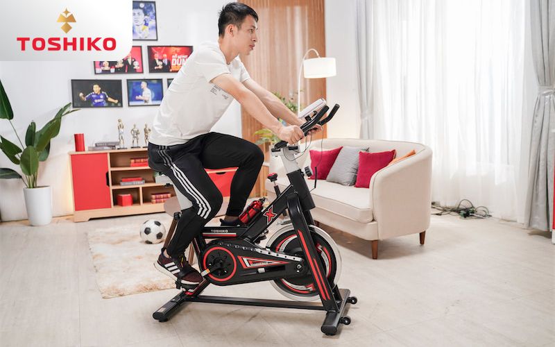 Tập luyện với xe đạp tập cải thiện vóc dáng và sức bền