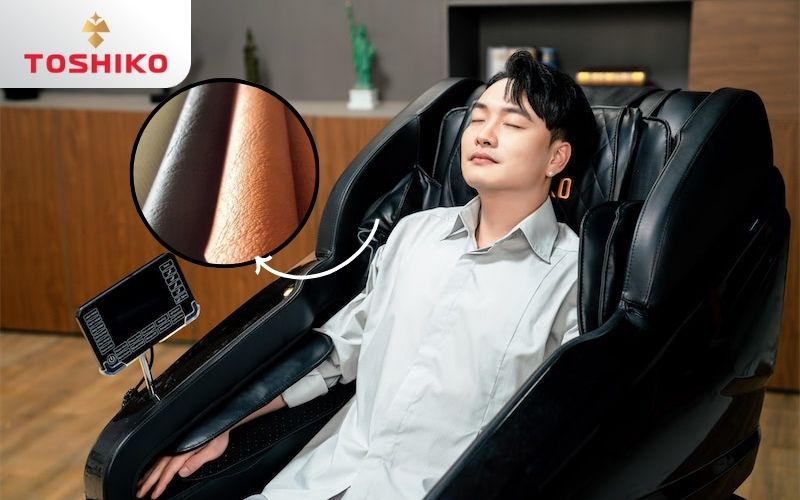 Có nên chọn ghế massage chất liệu da PU?