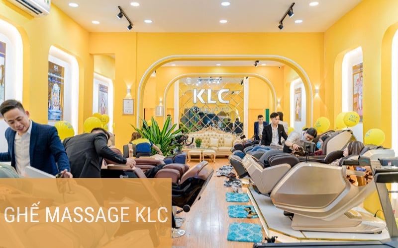 Showroom ghế matxa KLC