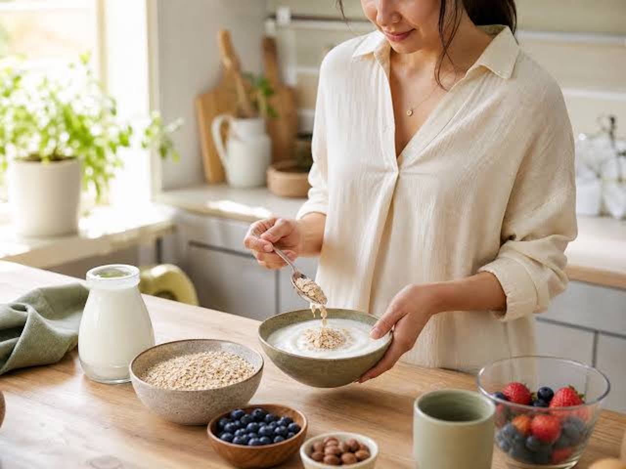 Có thể ăn yến mạch vào buổi sáng vừa ngon vừa dinh dưỡng