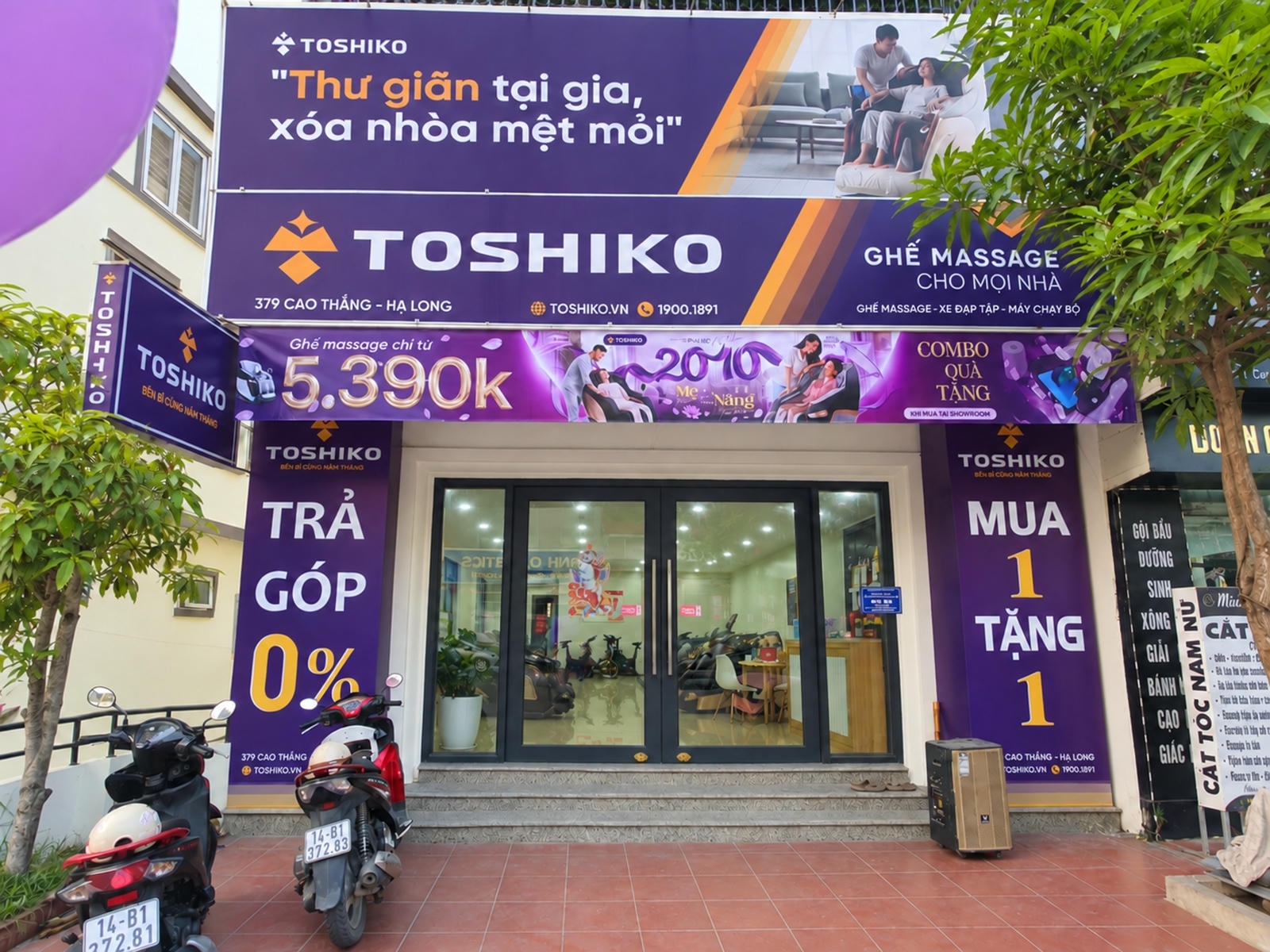 Mặt tiền Toshiko Cao Thắng, Hạ Long - Quảng Ninh