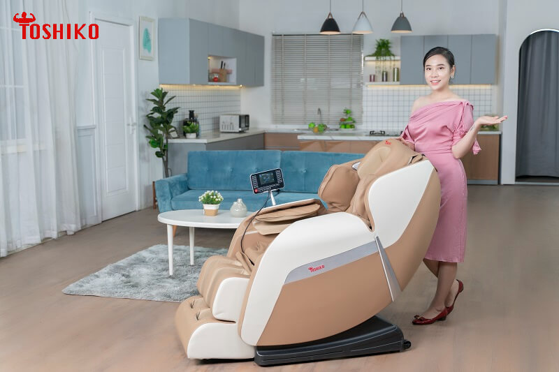 Ghế massage Toshiko T21 PRO là thiết bị chăm sóc sức khỏe cho cả gia đình