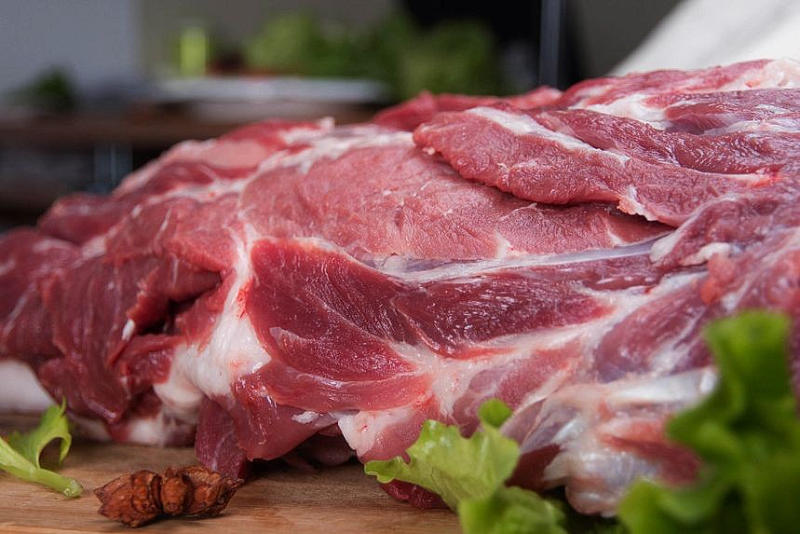 100g thịt heo xay sau khi đã được chế biến chín sẽ chứa 18.9g chất béo 