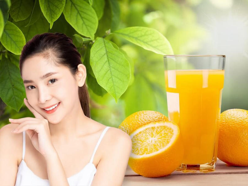 Nước cam cung cấp nguồn vitamin C dồi dào và có thể hỗ trợ giảm cân 