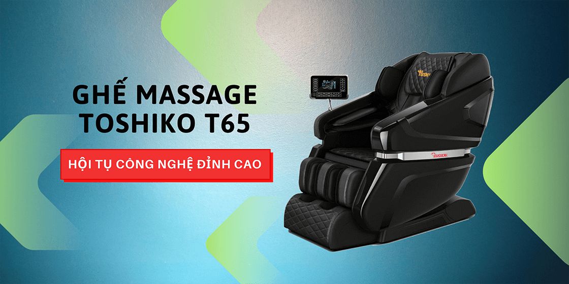 Ghế massage Toshiko chất lượng Nhật giá Việt