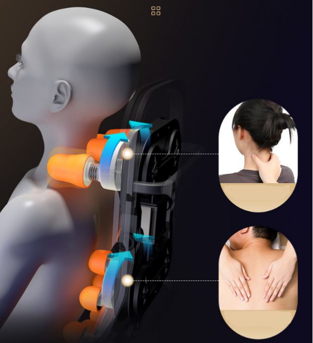 Con lăn massage 3D cao cấp