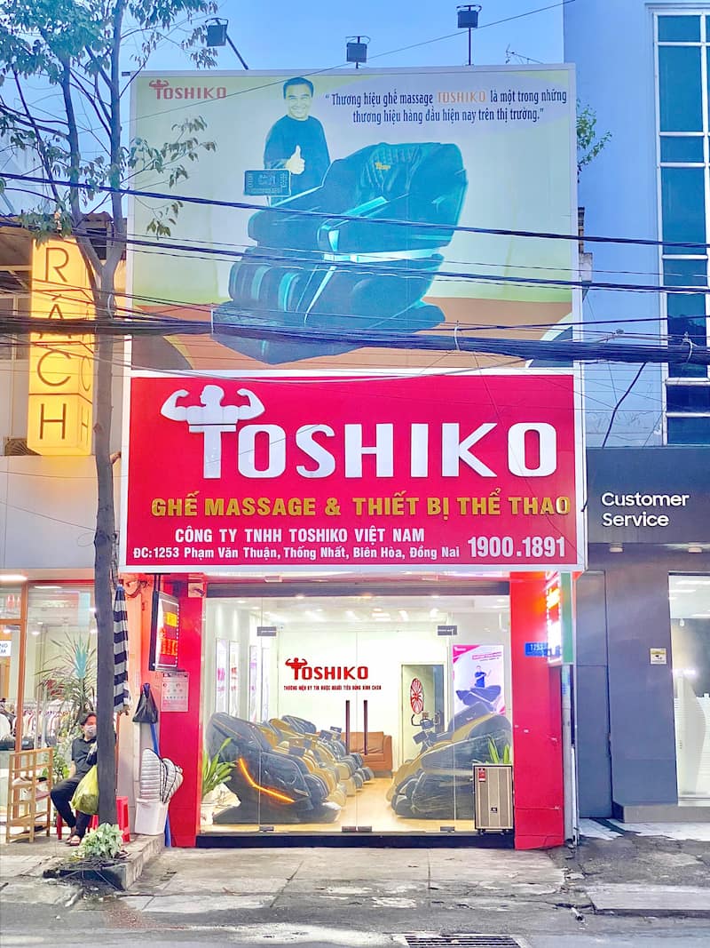 Ghế massage Biên Hòa Toshiko