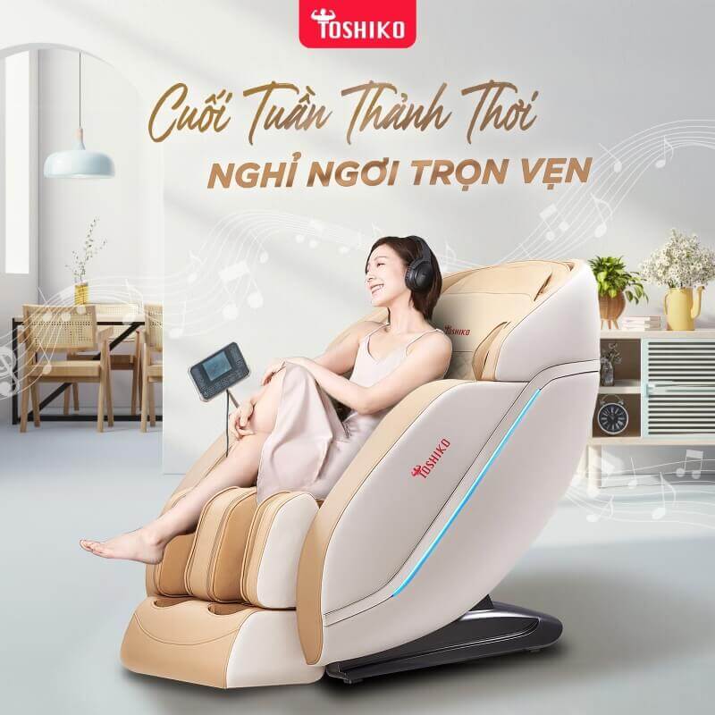 Ghế massage Cần Thơ bán chạy Toshiko t22